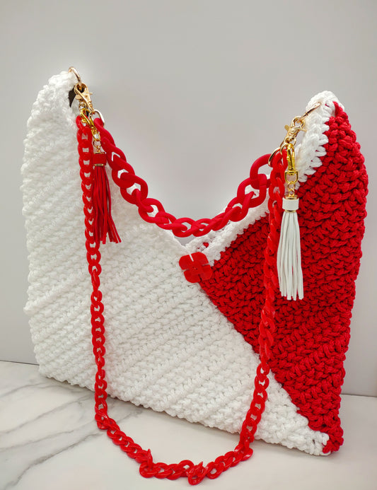 Kyla Crochet Tote Bag